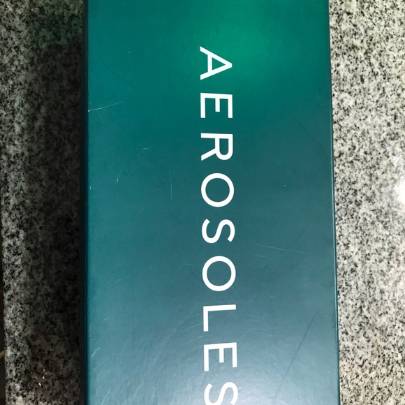 Aerosoles black pointed ballet flats size 11 wide fit leather and patent toe cap - Picture 7 of 7